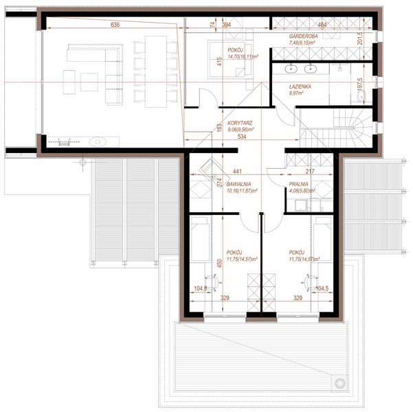 Poddasze projektu House x33