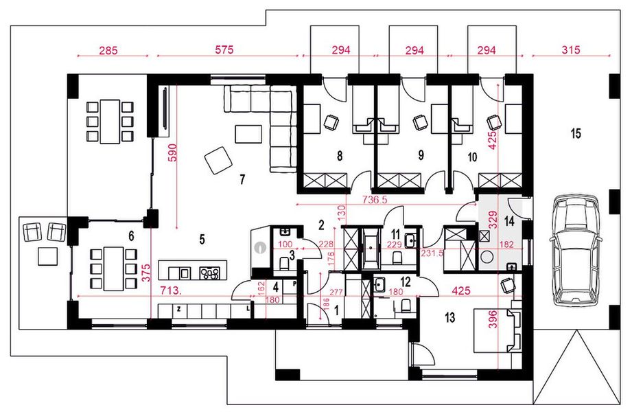 Parter projektu Ślęza z wiatą [A]