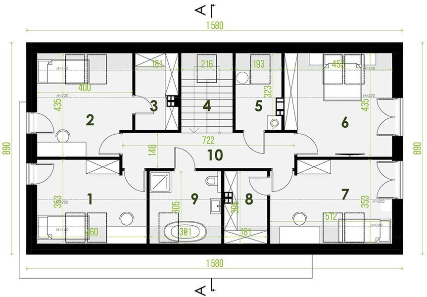 Poddasze projektu PióroArchitekci – 10