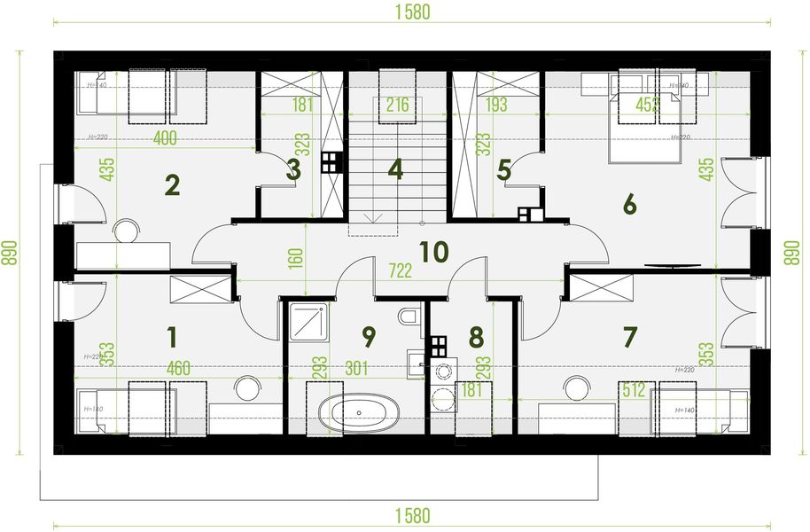 Poddasze projektu PióroArchitekci – 11