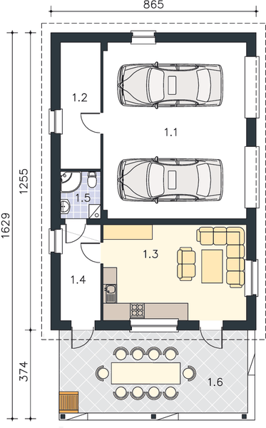 Parter projektu Garaż G21