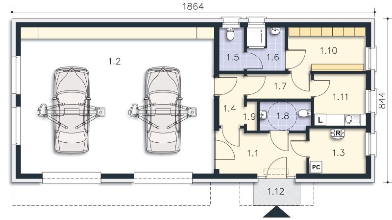 Parter projektu Budynek usługowy Austin GW01a