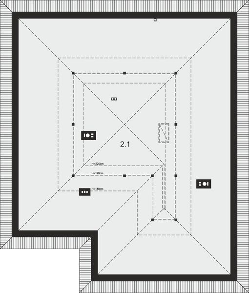 Poddasze projektu Fabian 2 energo