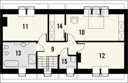 Poddasze projektu Studio 72