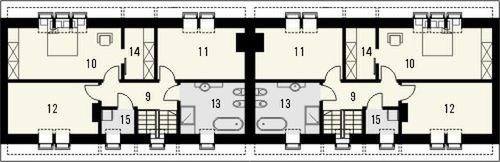 Poddasze projektu Studio 72 2L