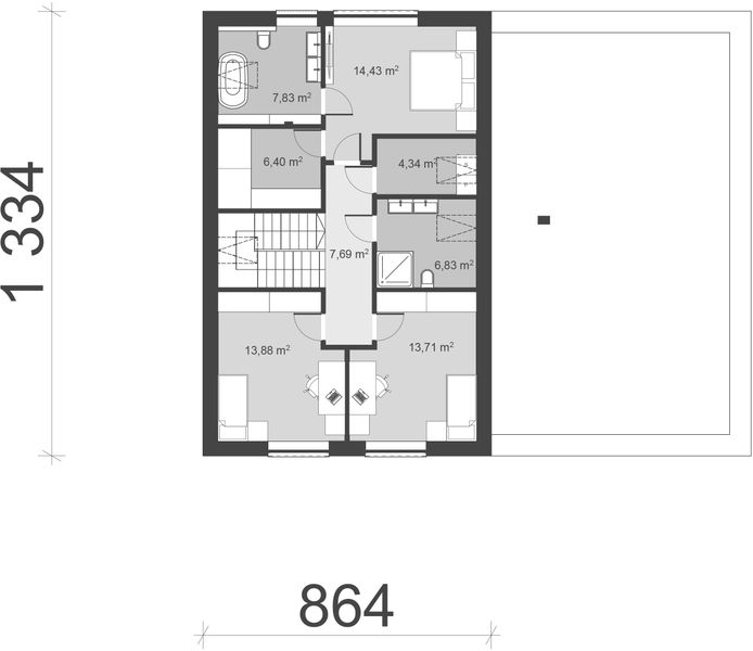 Poddasze projektu uA263