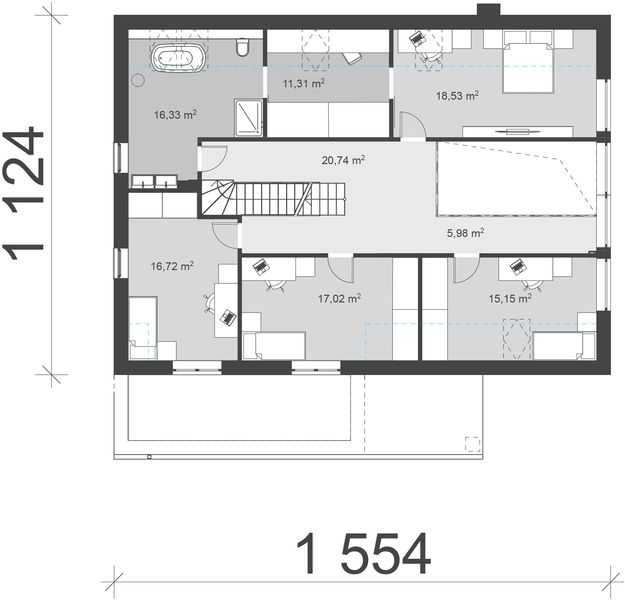Poddasze projektu uA222
