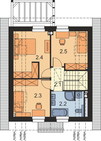 Poddasze projektu Abel