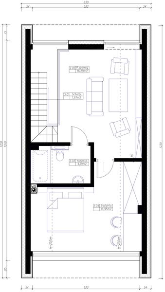 Poddasze projektu Marco