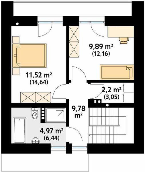 Poddasze projektu Brzdąc