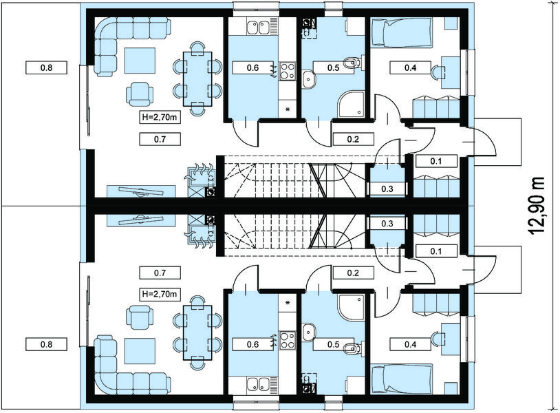 Parter projektu Twins 2 bliźniak