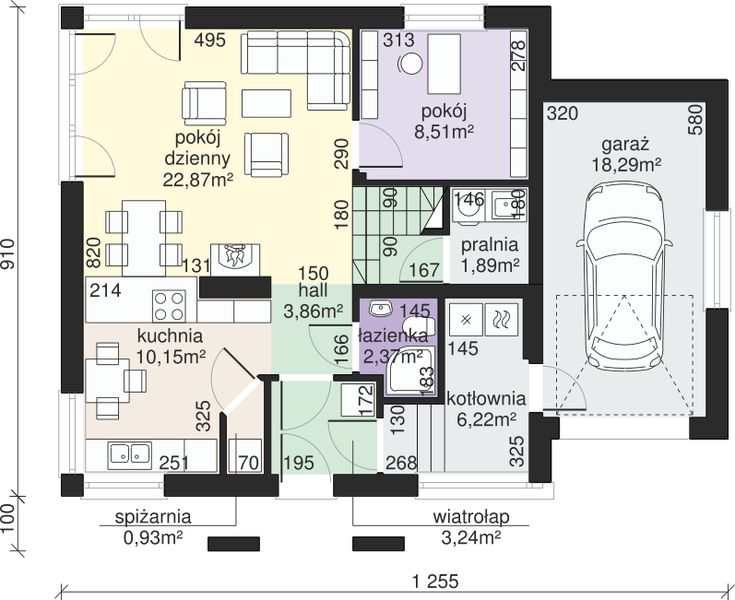 Parter projektu Dom przy Cyprysowej 65