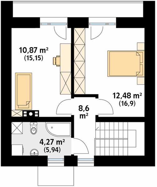 Poddasze projektu Lopra