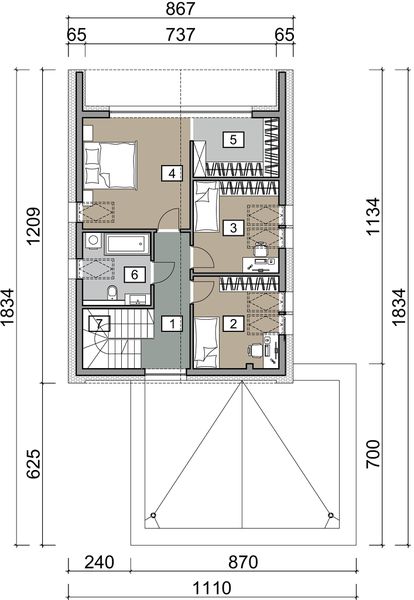 Poddasze projektu Luna 1