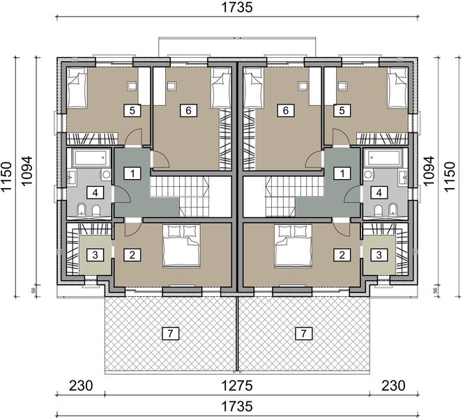 Piętro 1 projektu Lancelot 2
