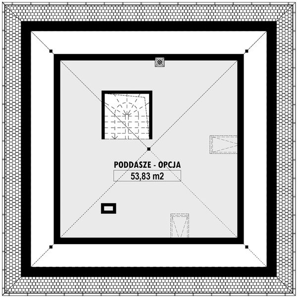 Poddasze projektu E-271a