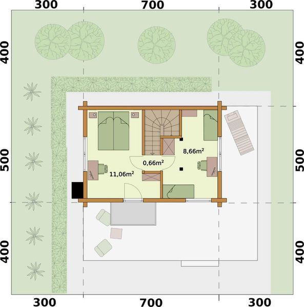 Poddasze projektu L-307
