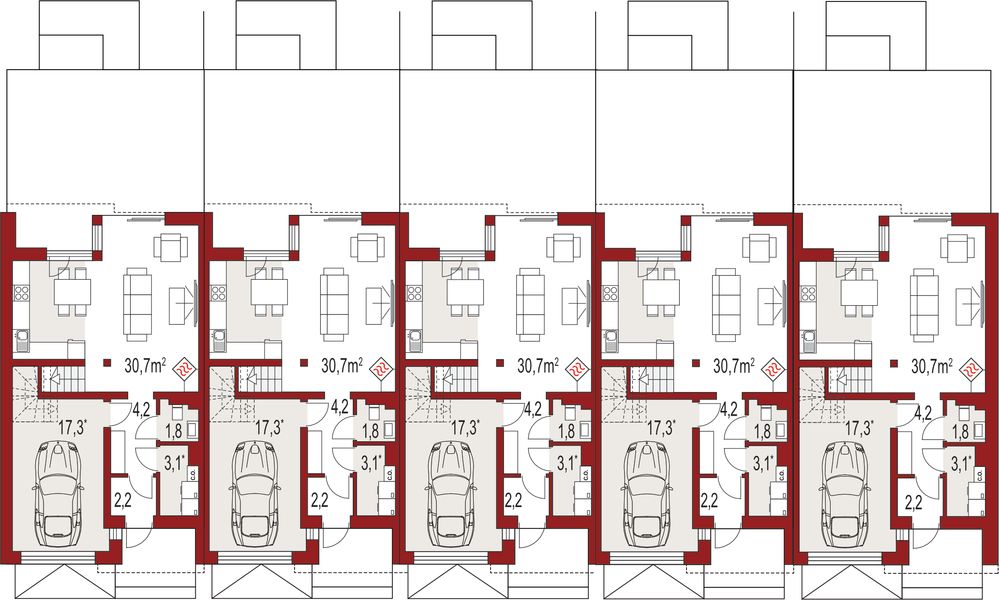 Parter projektu Andrea 5 segmentów