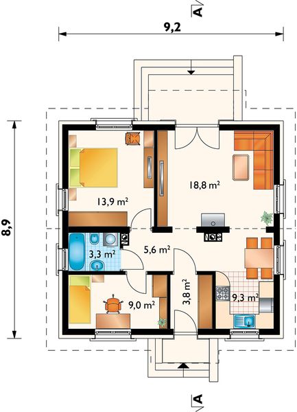 Parter projektu Czyżyk (1776)