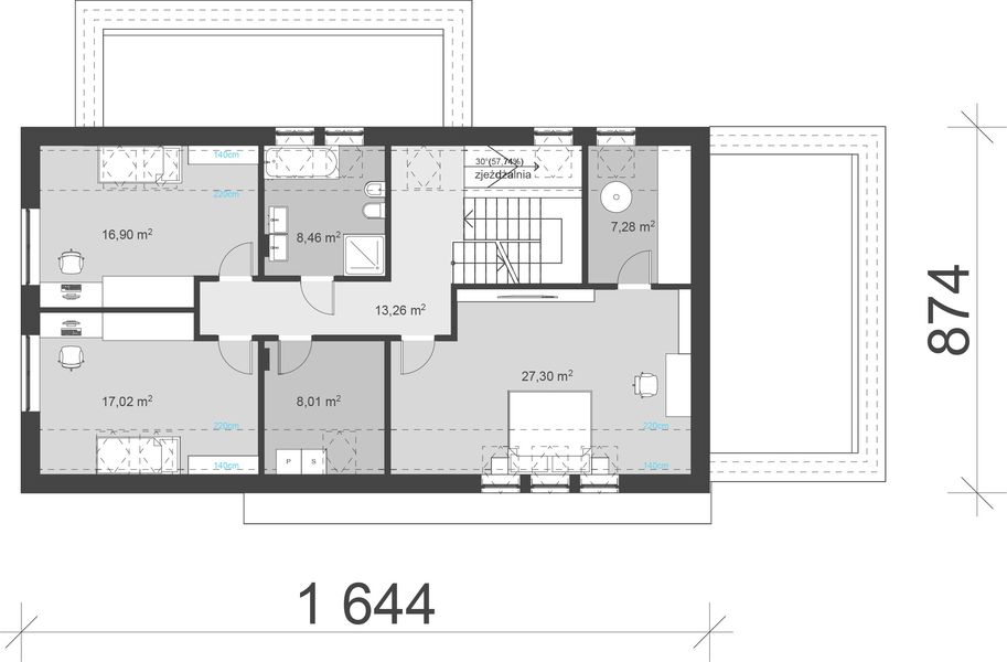 Poddasze projektu uA205