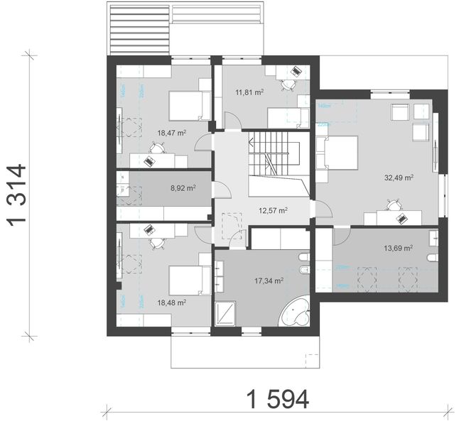 Poddasze projektu uA261