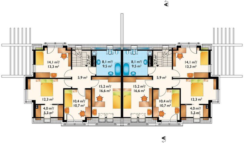 Poddasze projektu Mango Duolit (1789)
