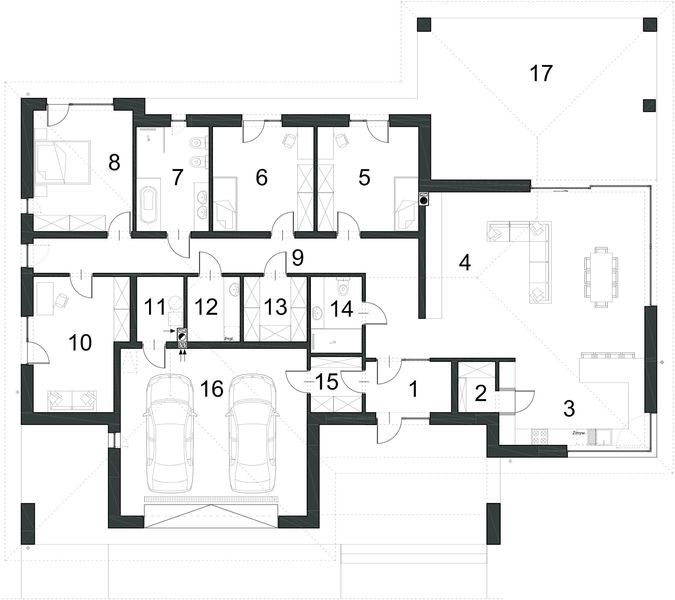 Parter projektu EG-80 wariant I