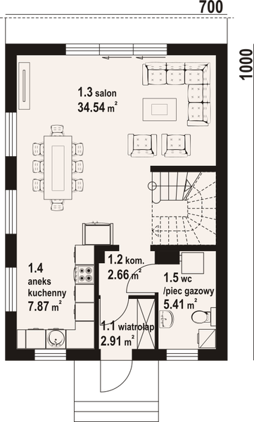 Parter projektu Gąsawa aa 70 dws