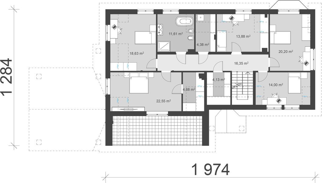 Poddasze projektu uA216