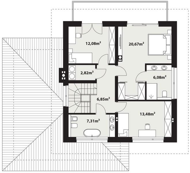 Piętro 1 projektu Terra