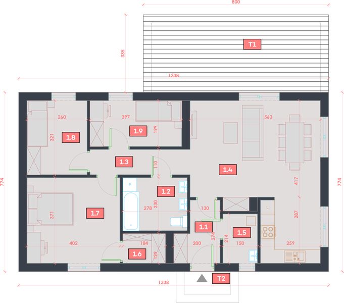 Parter projektu Dom Ottana