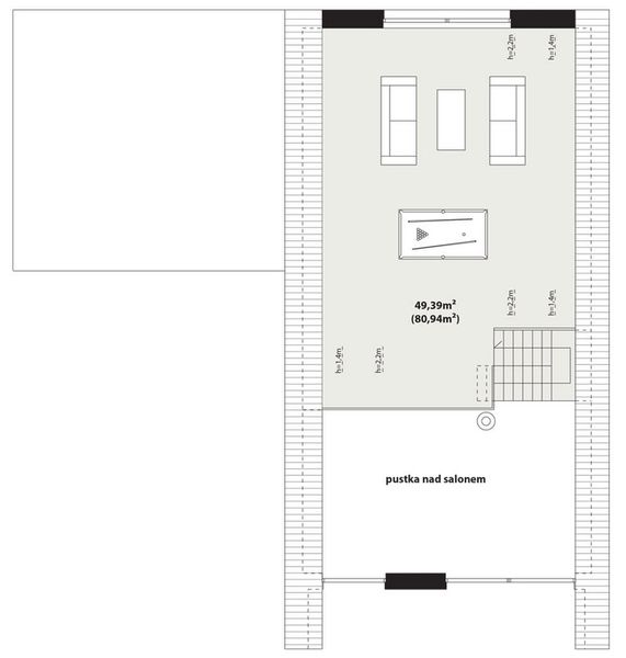 Poddasze projektu Hana 5