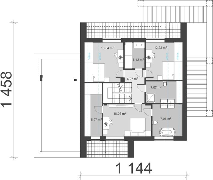 Poddasze projektu uA169v1