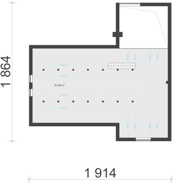 Poddasze projektu uA285