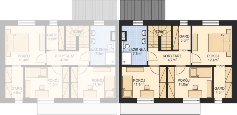 Poddasze projektu APS 327