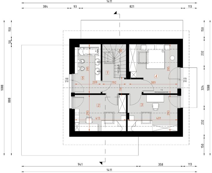 Poddasze projektu D306