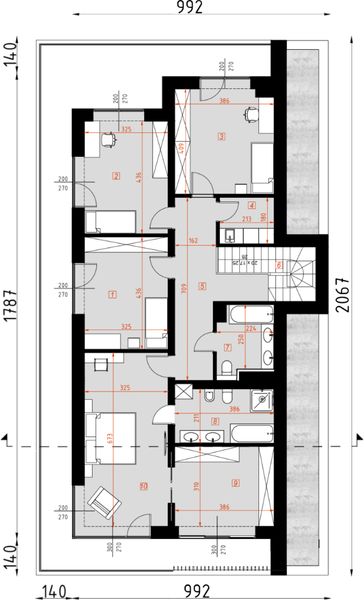 Piętro 1 projektu D331
