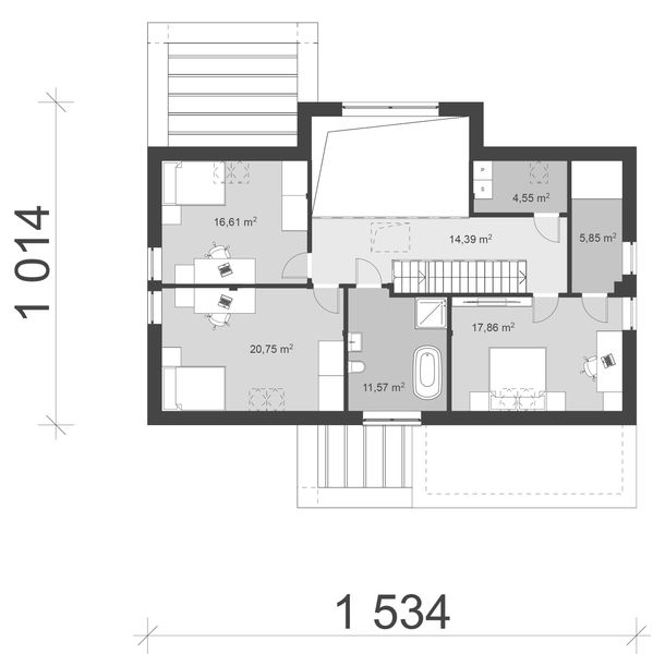 Poddasze projektu uA229