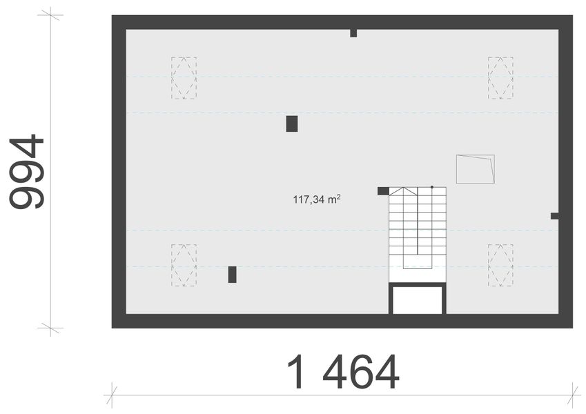 Poddasze projektu uA299