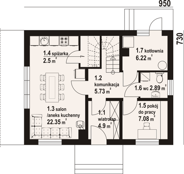 Parter projektu Cedry aa 70 dws