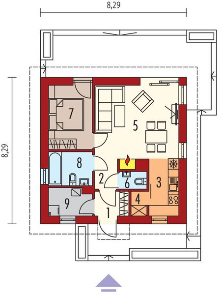 Parter projektu Mini 19 (wersja A) energo