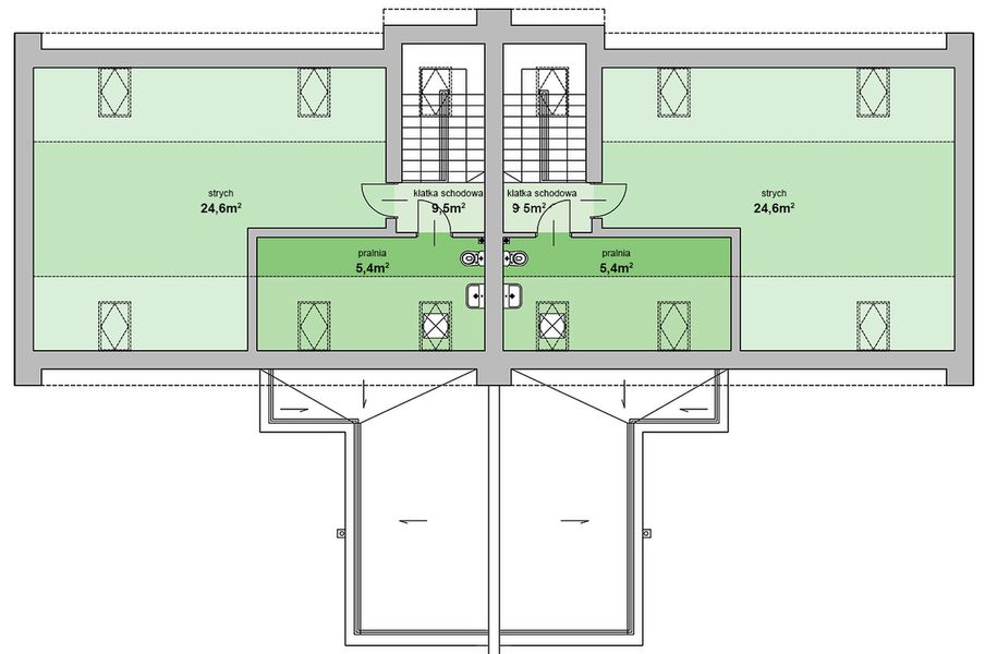 Poddasze projektu MJS-106-2R
