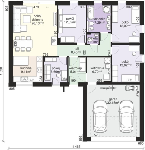 Parter projektu Dom przy Olchowej 5