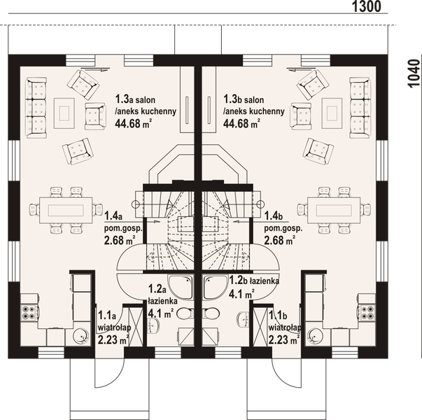 Parter projektu Piaskowo 5 ab
