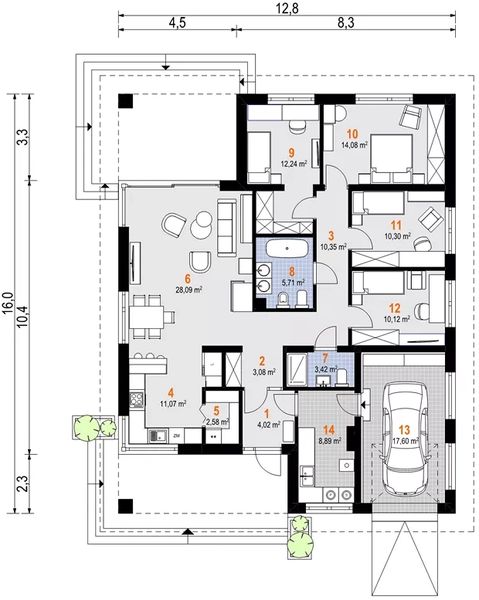 Parter projektu Blanka Prima (1799)