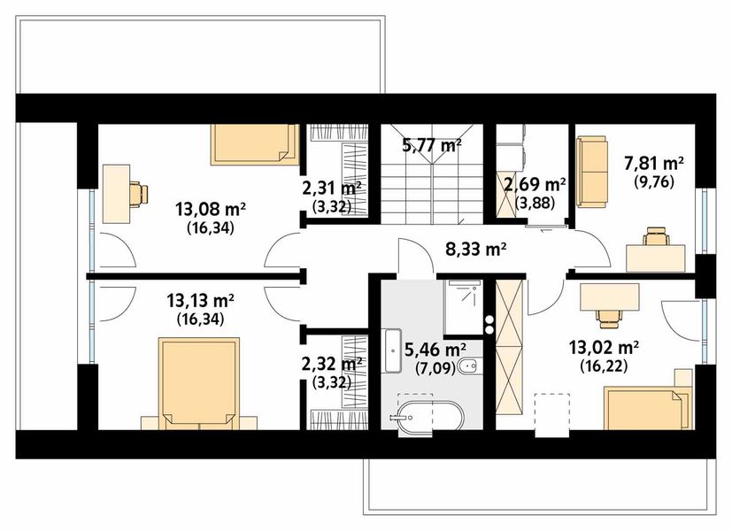 Poddasze projektu Iko