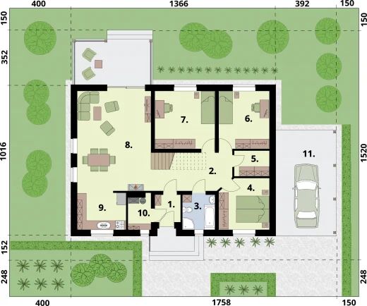 Parter projektu Nicea ogrzewanie pompa ciepła