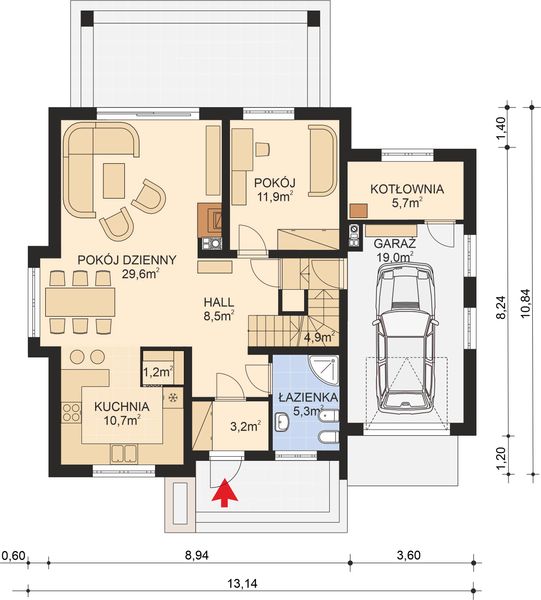 Parter projektu APS 260 wariant 2