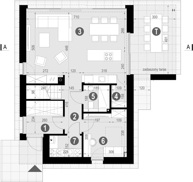 Parter projektu HomeKoncept 100 wariant 01