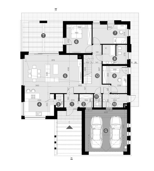 Parter projektu HomeKoncept 33 wariant 1